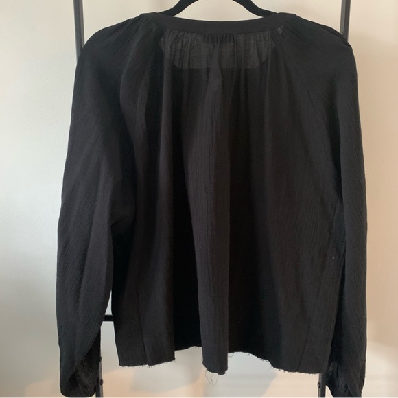 Rodebjer Casuarina Minimal Drapey 100% Cotton Blouse Top Brand new with tags. - Picture 5 of 7